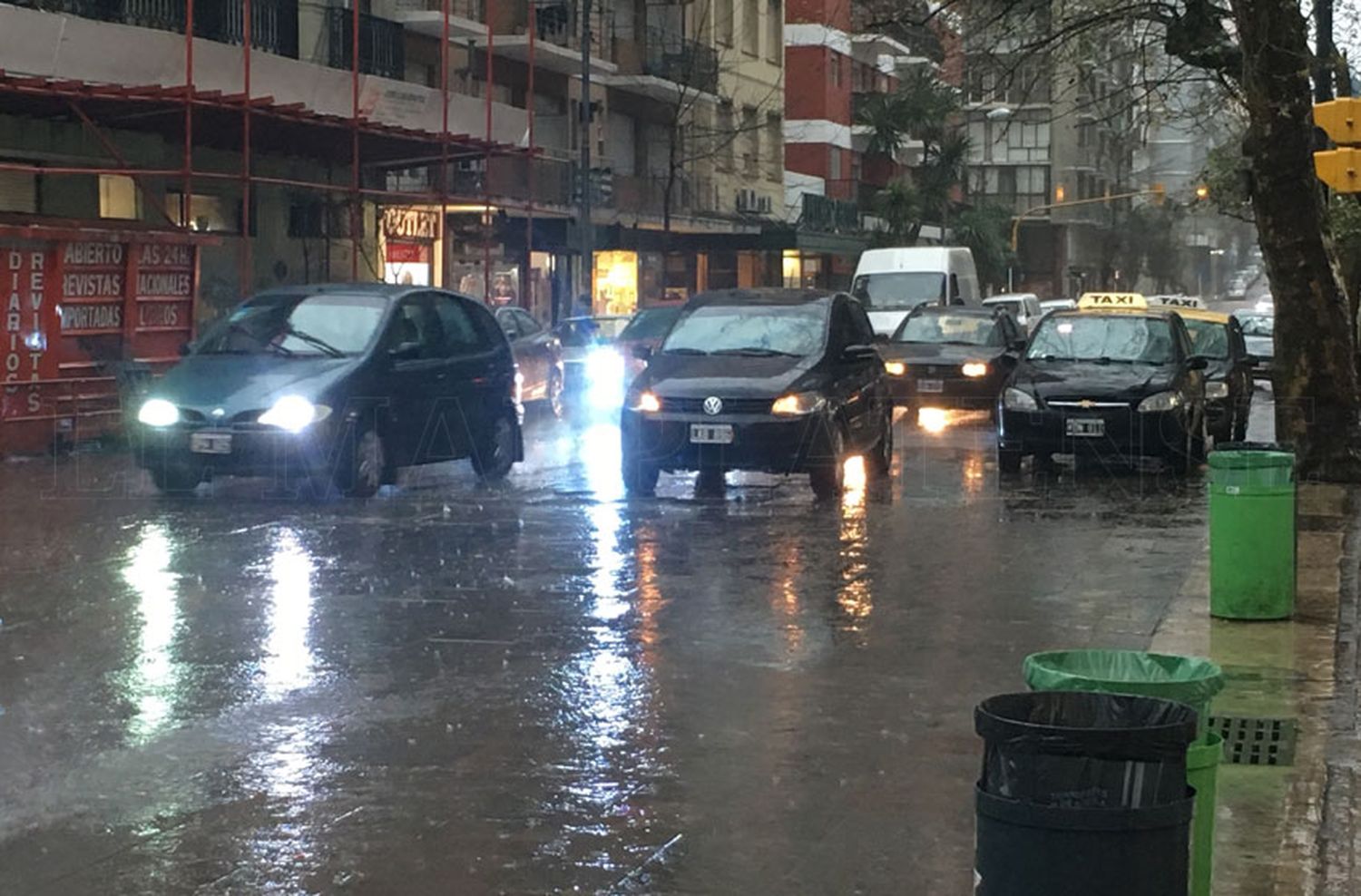 La postal del domingo tendrá a la tormenta de protagonista