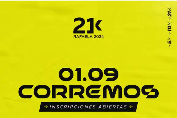 Se viene la Martón 21 K de Rafaela: detalles
