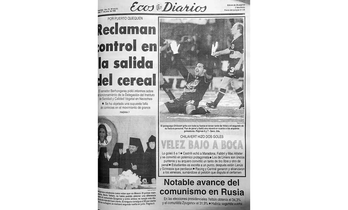 Lunes 17 de junio de 1996