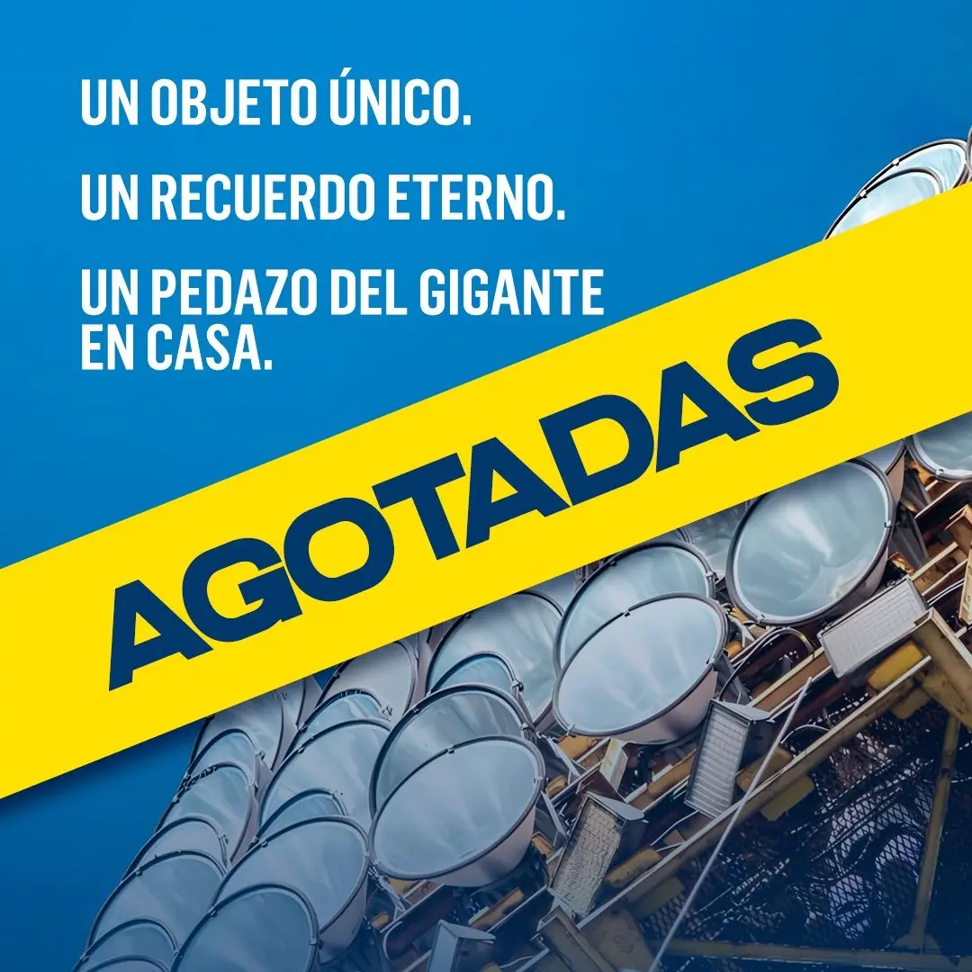 Central agotó en horas la venta de las históricas luminarias del Gigante