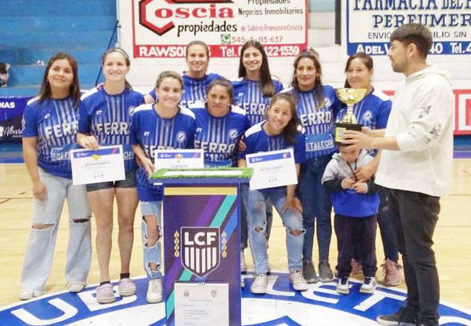 Ferrocarril es campeón en Futsal Femenino