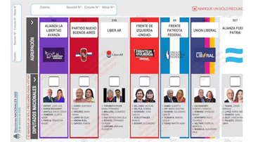 La Cámara Electoral confirmó que las boletas bonaerenses mantendrán la imagen de Espert