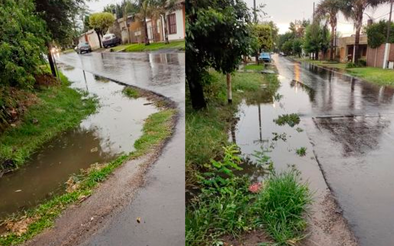 Reporte: “Mucha cuneta, pero el agua no corre”