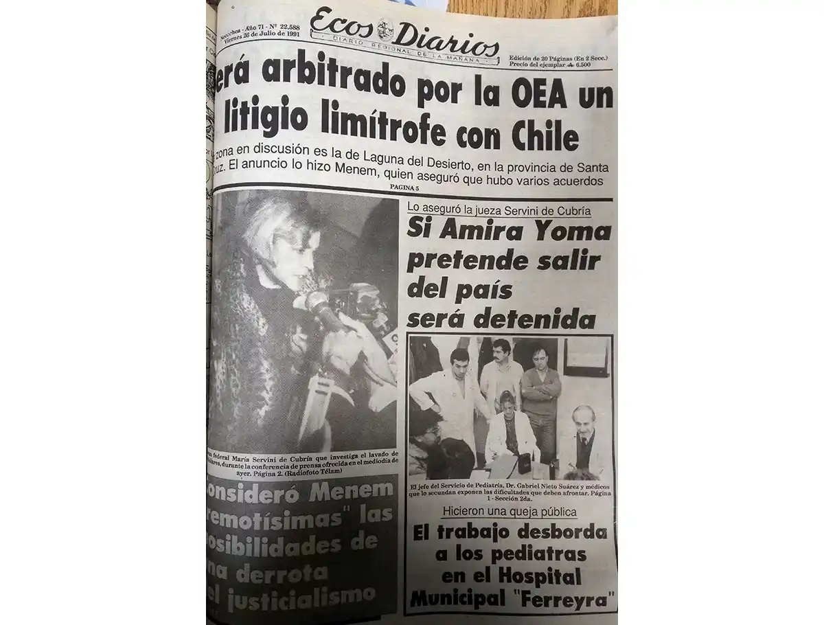 Viernes 26 de Julio de 1991