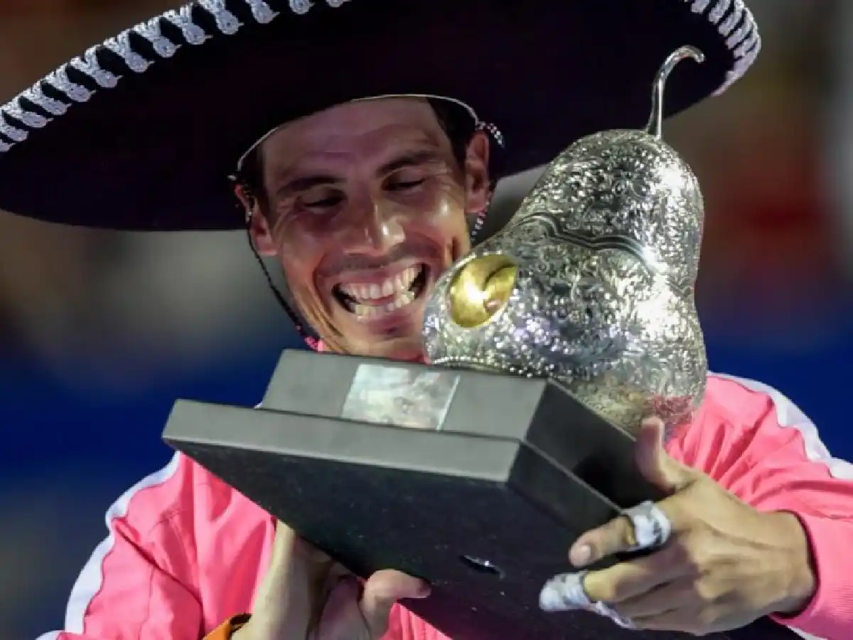 Nadal festejó en Acapulco