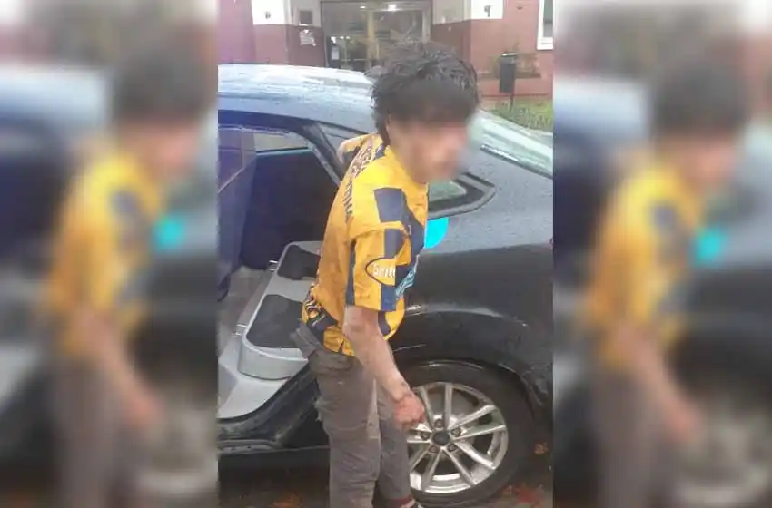 Vecinos del jubilado atacado mientras dormía en su casa le propinaron salvaje golpiza a uno de los delincuentes