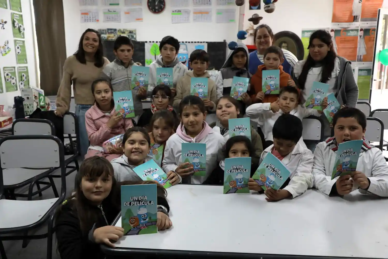 “Un día de película” continúa recorriendo escuelas rurales entrerrianas