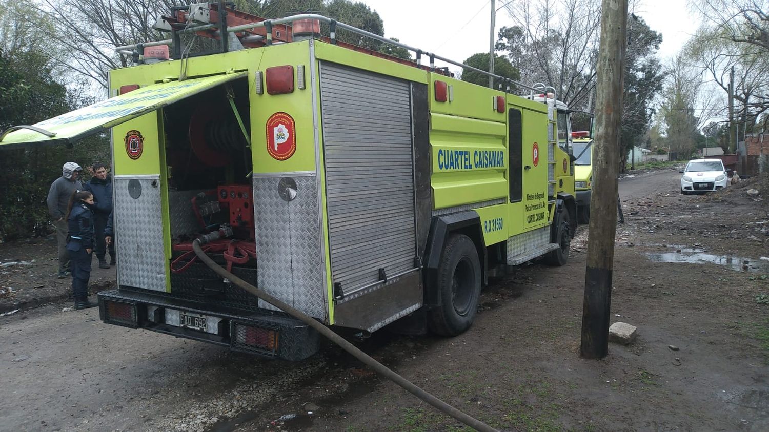 Incendio en una vivienda: un bebé de 7 meses fue trasladado al Materno Infantil