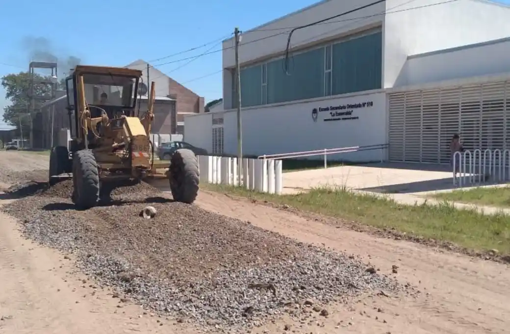 La Municipalidad ya realizó obras de ripiado en 132 cuadras