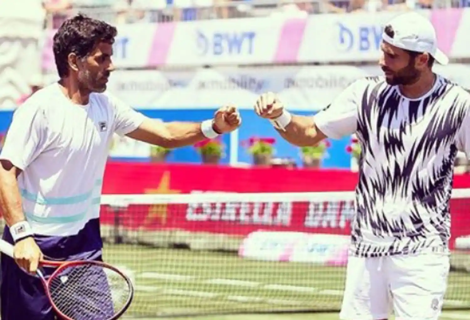 Bolelli y "Machi" y fueron campeones en Mallorca.