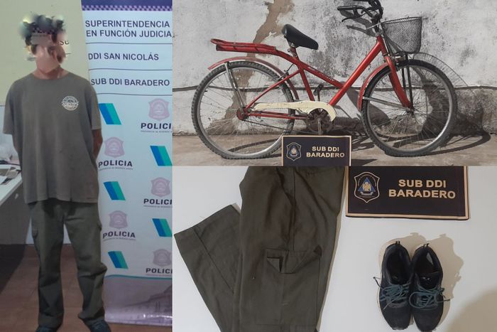 DETENIDO ROBO A MANO ARMADA DDI BARADERO