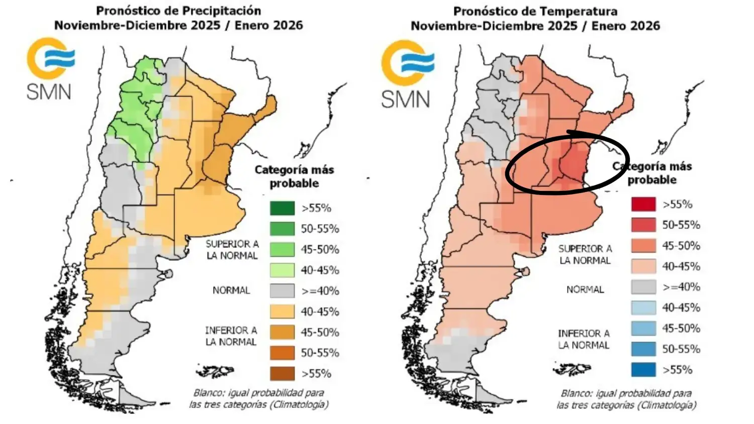SMN noviembre-enero