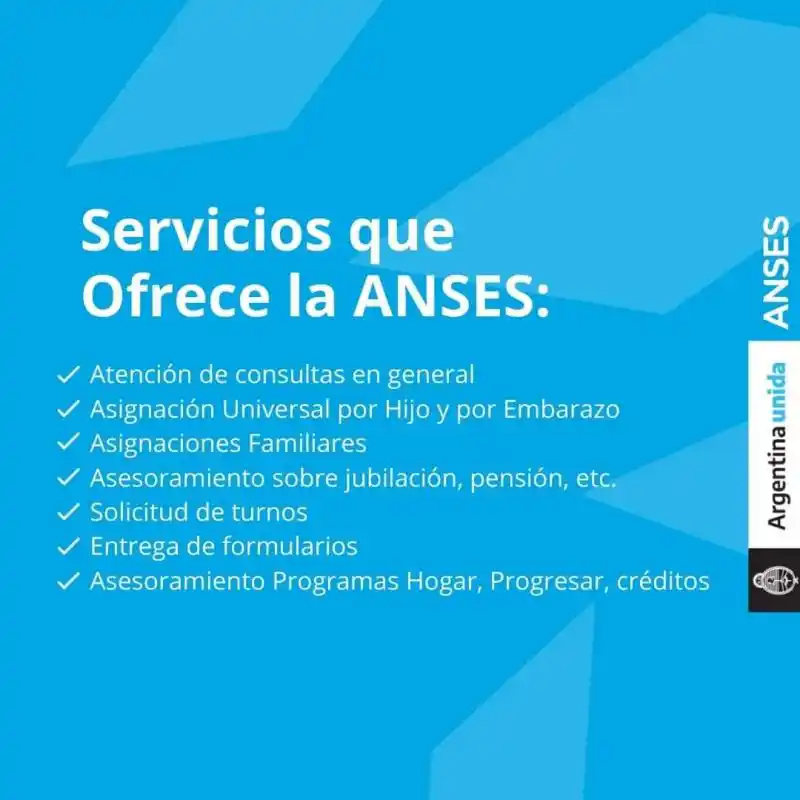 Unidad móvil de ANSES en Puerto Ruíz