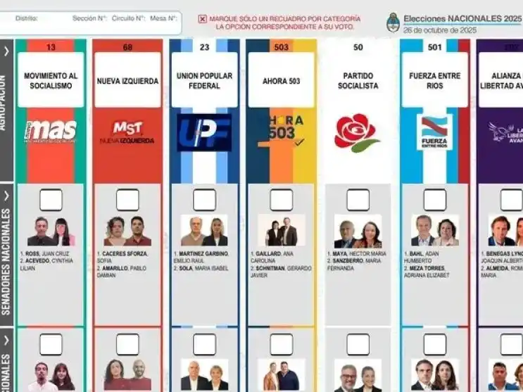 Boleta única de papel