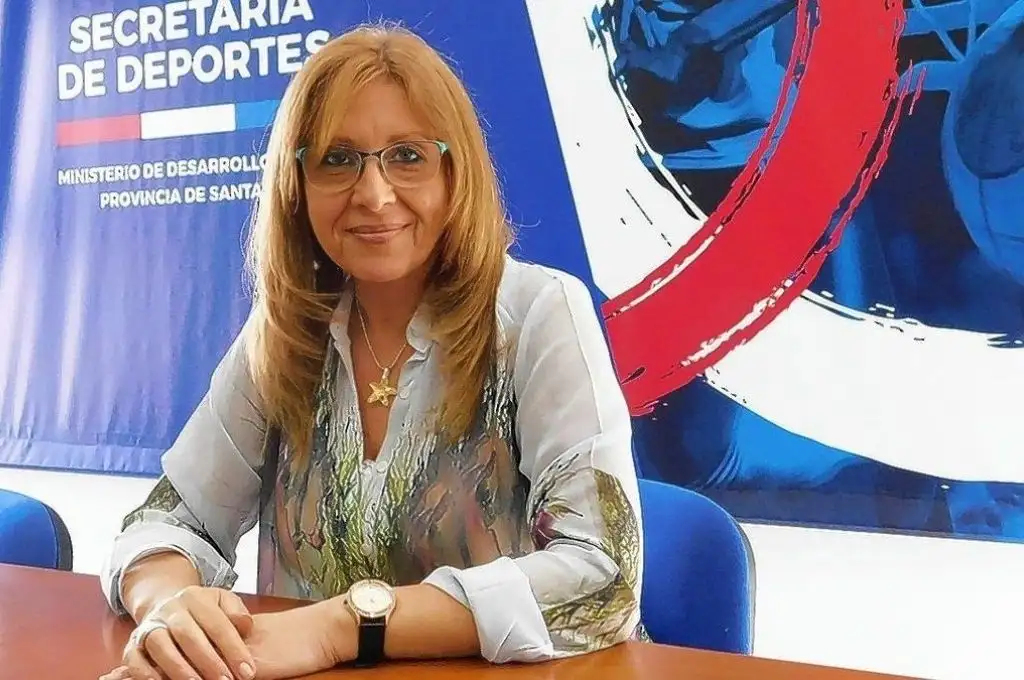 Claudia Giaccone renunció como secretaria de Deportes de Santa Fe