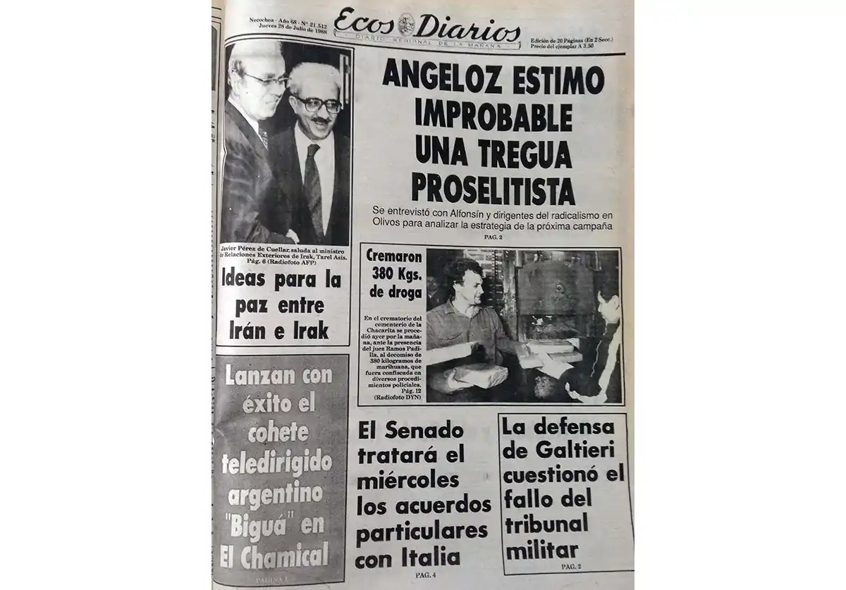 Miércoles 27 de julio de 1988