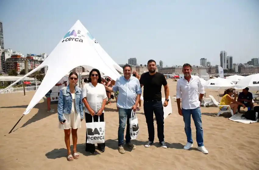 Se inauguró "BA + Cerca Playa" en Mar del Plata