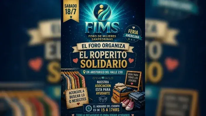 El foro de mujeres sampedrinas organiza un ropero solidario