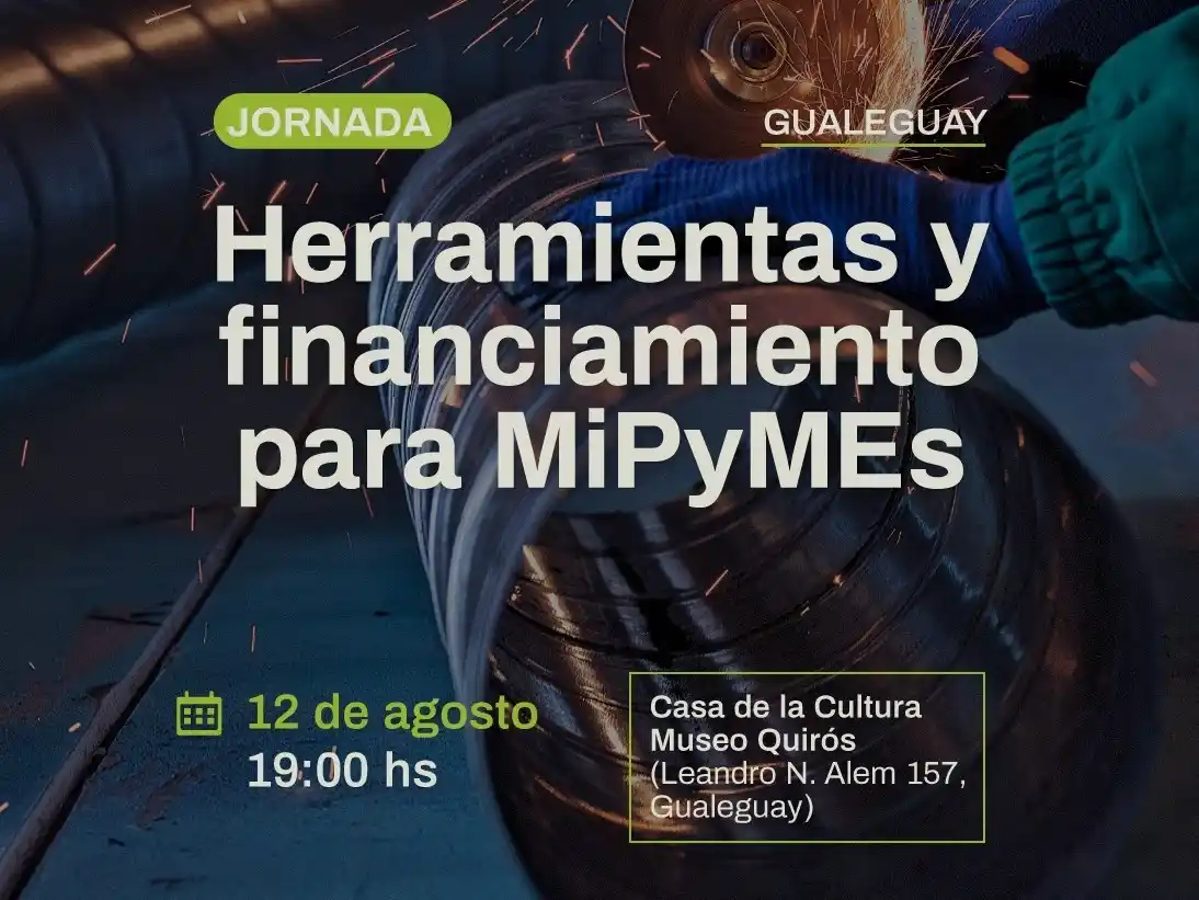 Impulsan en Gualeguay herramientas y financiamiento para emprendedores y MiPymes