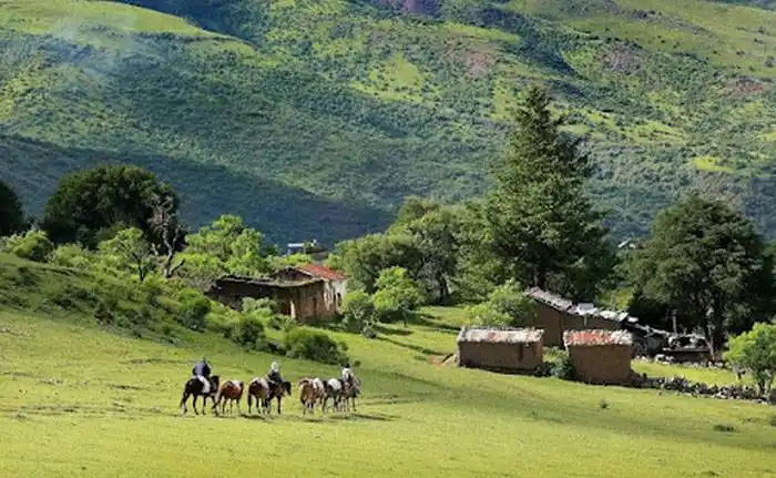 El recóndito pueblo Alto  Calilegua, donde la urna llegó en mula tras una travesía de 8 horas