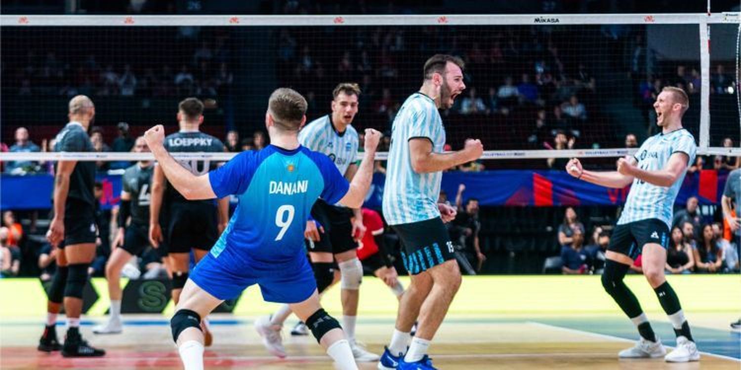 De Cecco, Danani y Zerba, destacados en la VNL