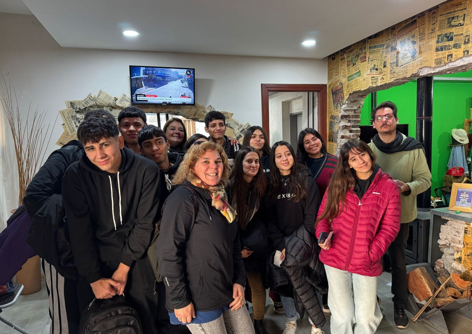 Visita de alumnos de Santa Lucía