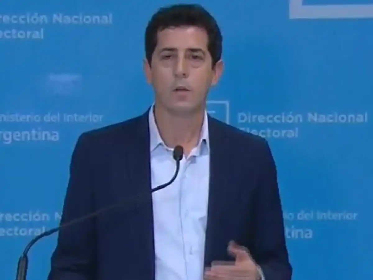 Wado De Pedro destacó la participación electoral y aseguró que podría haber resultados oficiales a las 21