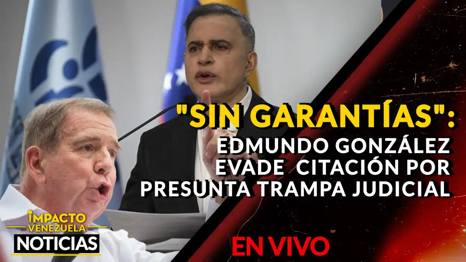 «SIN GARANTÍAS»: Edmundo González evade citación por presunta trampa judicial – VIDEO