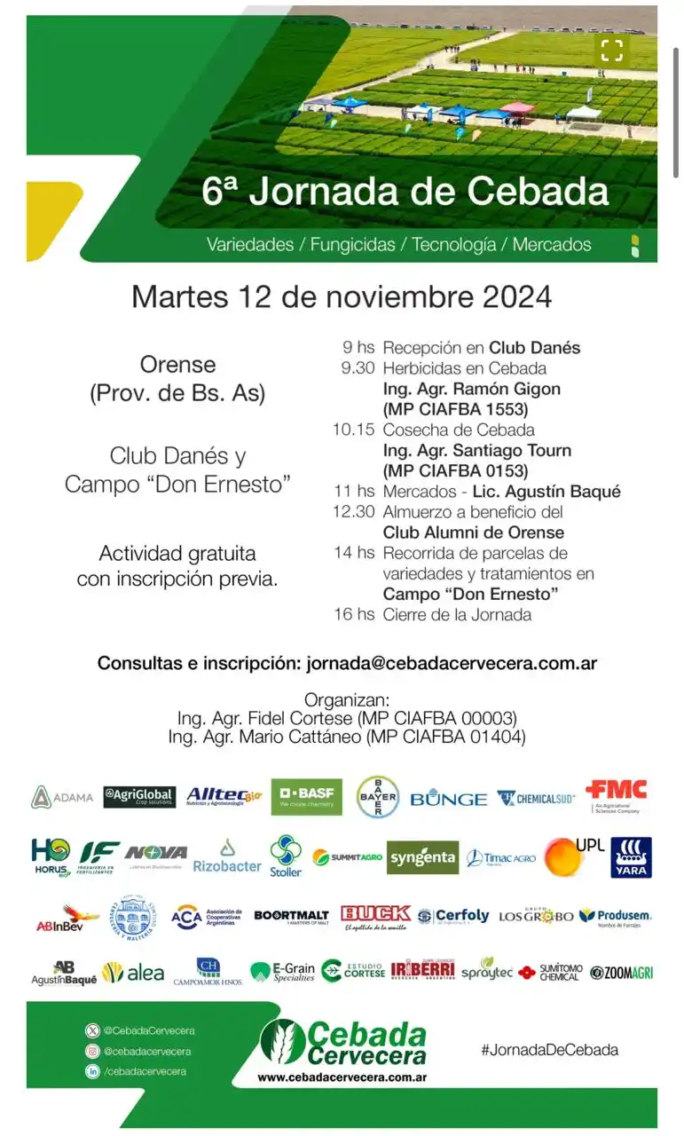 Afiche de programación