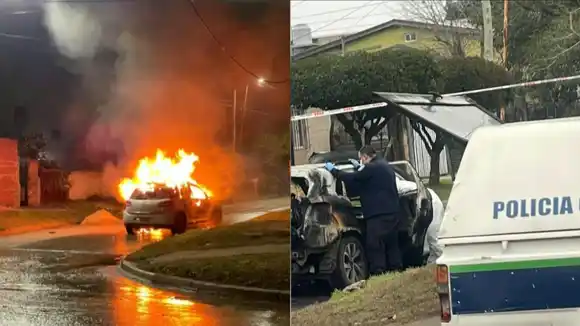 Horror en Tortuguitas: hallaron dos cuerpos calcinados dentro de un auto por un presunto ajuste de cuentas