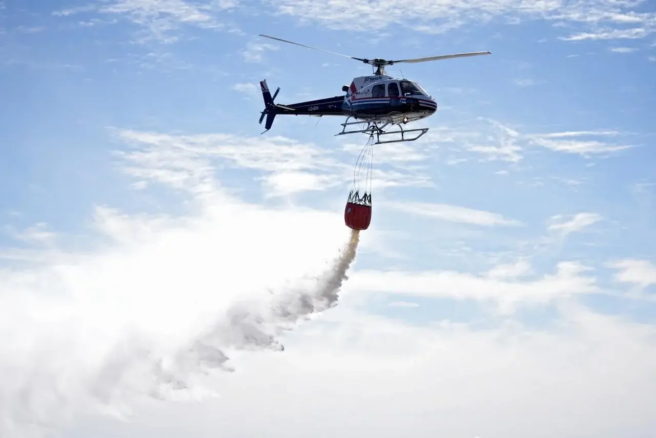 Santa Fe probó con éxito su nueva flota aérea para combatir incendios