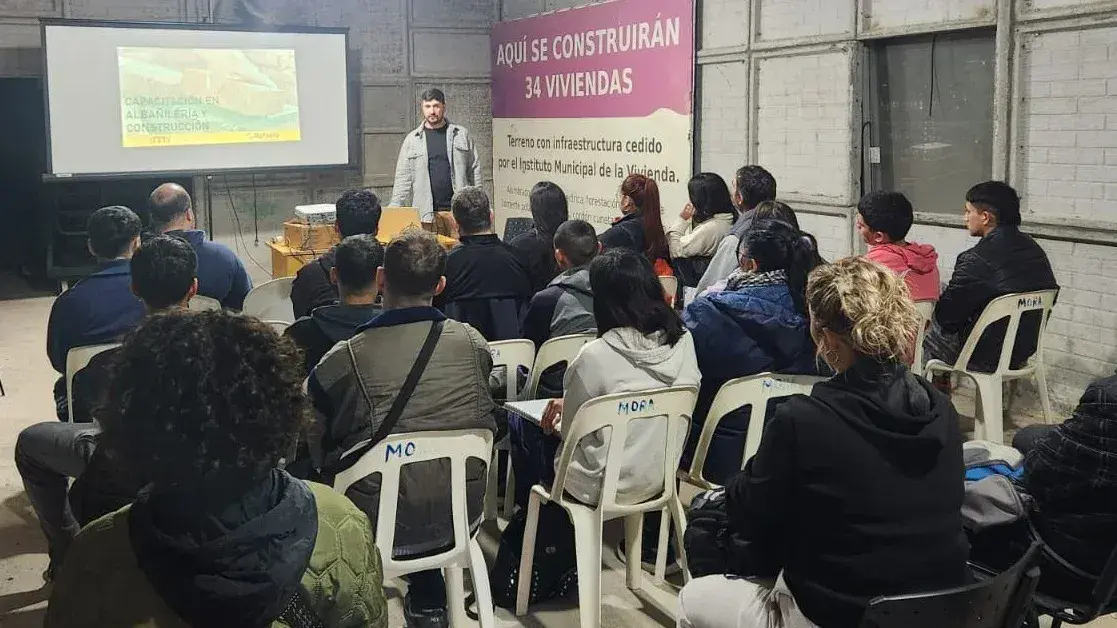 Más de 100 rafaelinos se capacitan gratis en albañilería y construcción