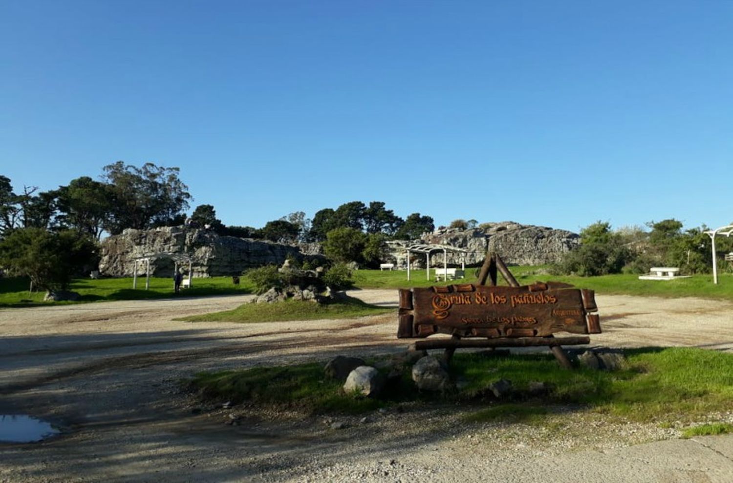 Sierra de los Padres, donde la "prueba piloto" no generó desborde de gente