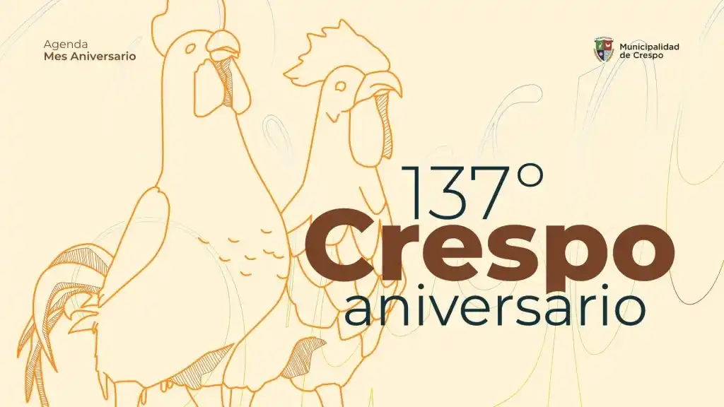 Crespo celebra su 137º aniversario con una semana llena de actividades para toda la comunidad
