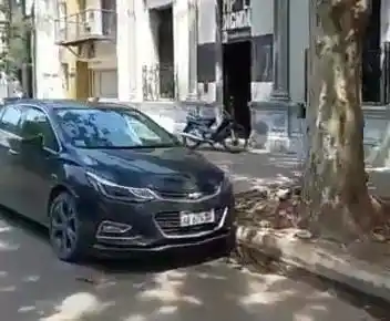 “Estacionado a contramano hace 3 días”