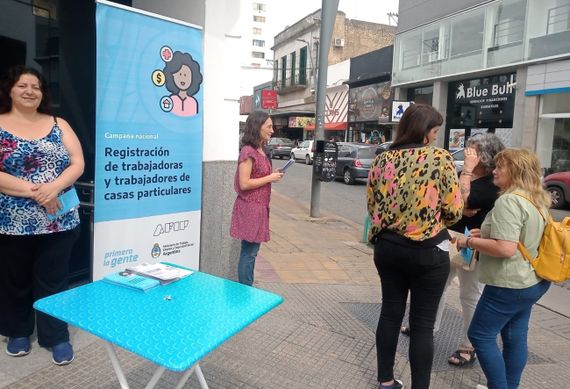 Promovieron en Tandil el Programa Registradas, que incentiva la formalización de las empleadas domésticas