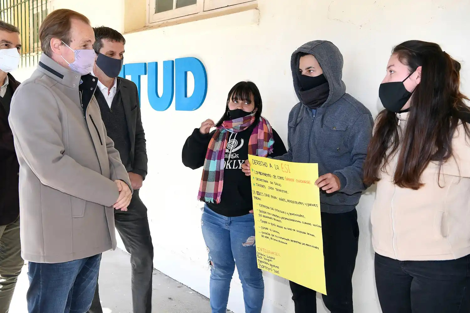 “Nuestra juventud es el presente”, sostuvo Bordet en La Paz