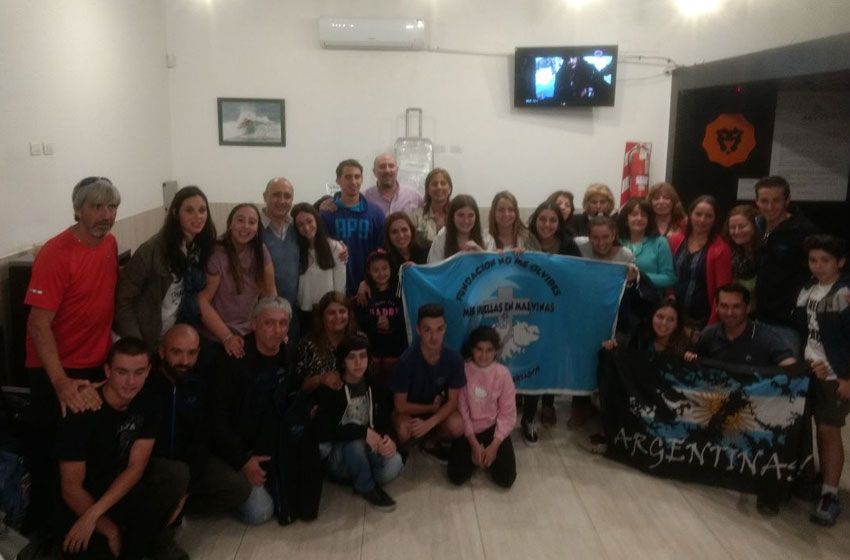 Estudiantes marplatenses viajaron a las Malvinas