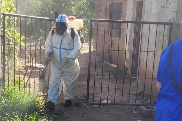fumigacion dengue rio tala