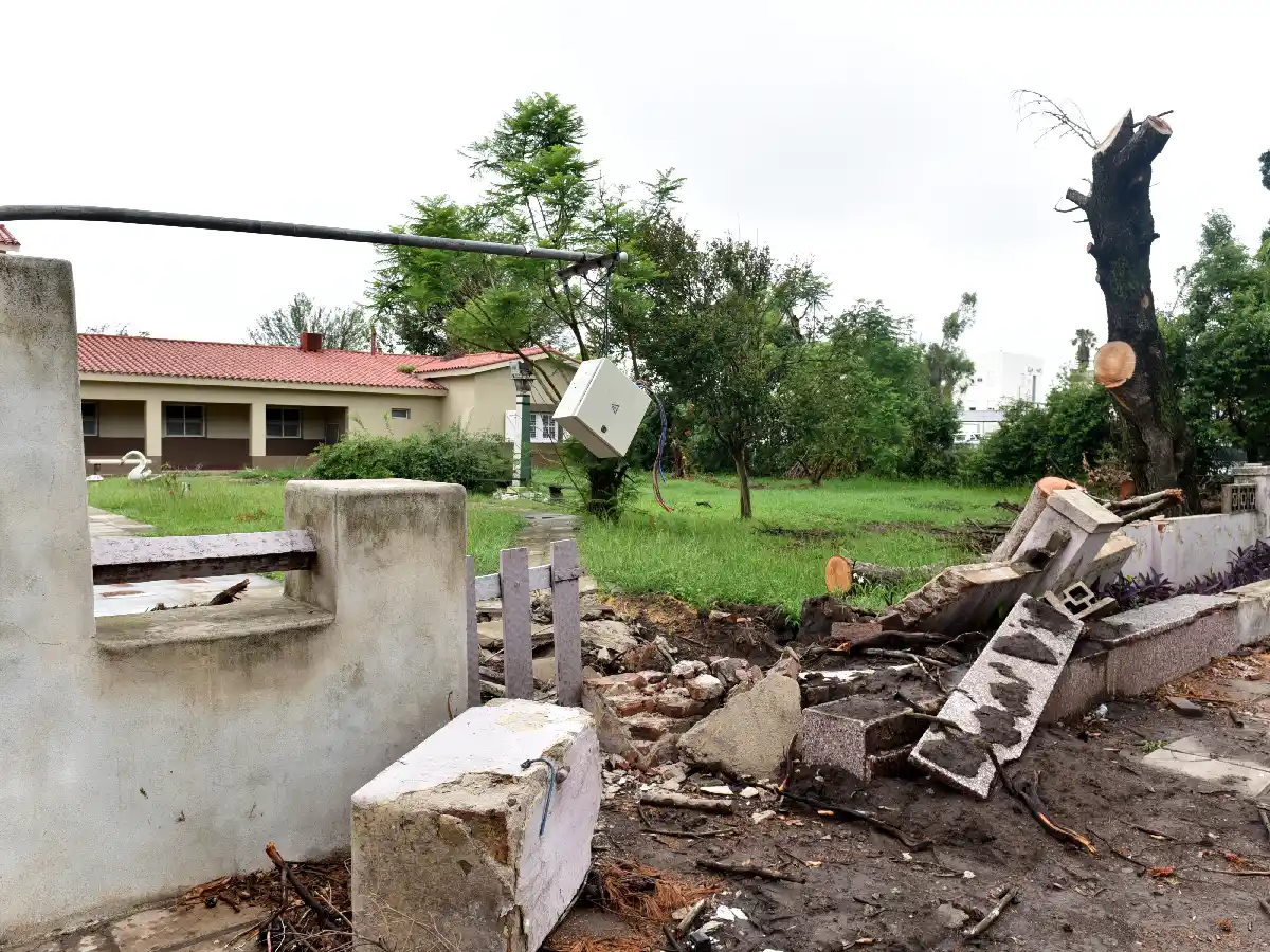 A un mes de la fuerte  tormenta, la ciudad  sigue su recuperación