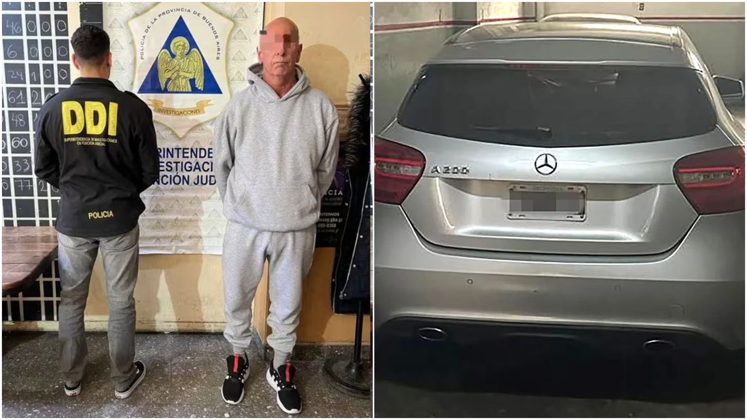 Marcelo Fabián Álvarez trasladó el cuerpo de Antonella en su Mercedes Benz antes de descartarlo.