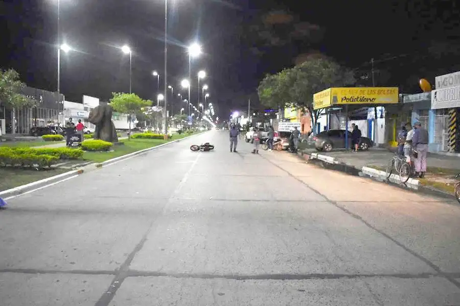 Motociclista murió en un siniestro 
vial en la avenida Gutnisky