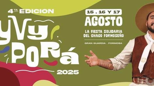 El folklore solidario se hace sentir en Gran Guardia con el Yvy Porá 2025
