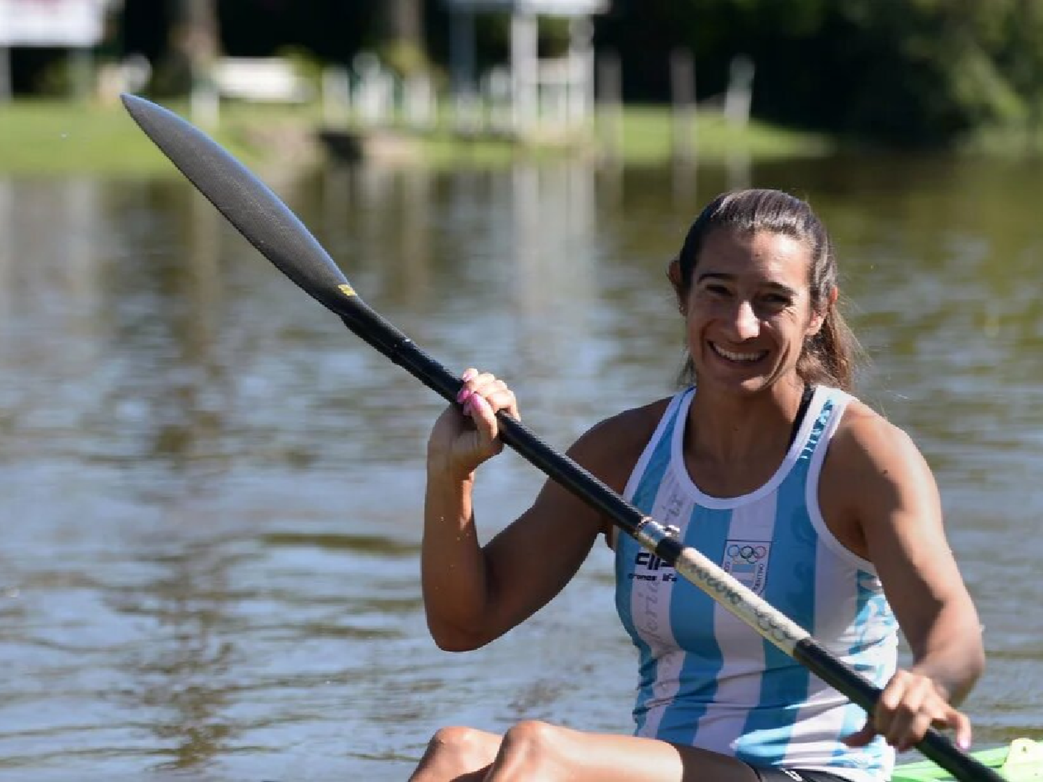 Sabrina Ameghino clasificó a la final en canotaje K1 200 metros