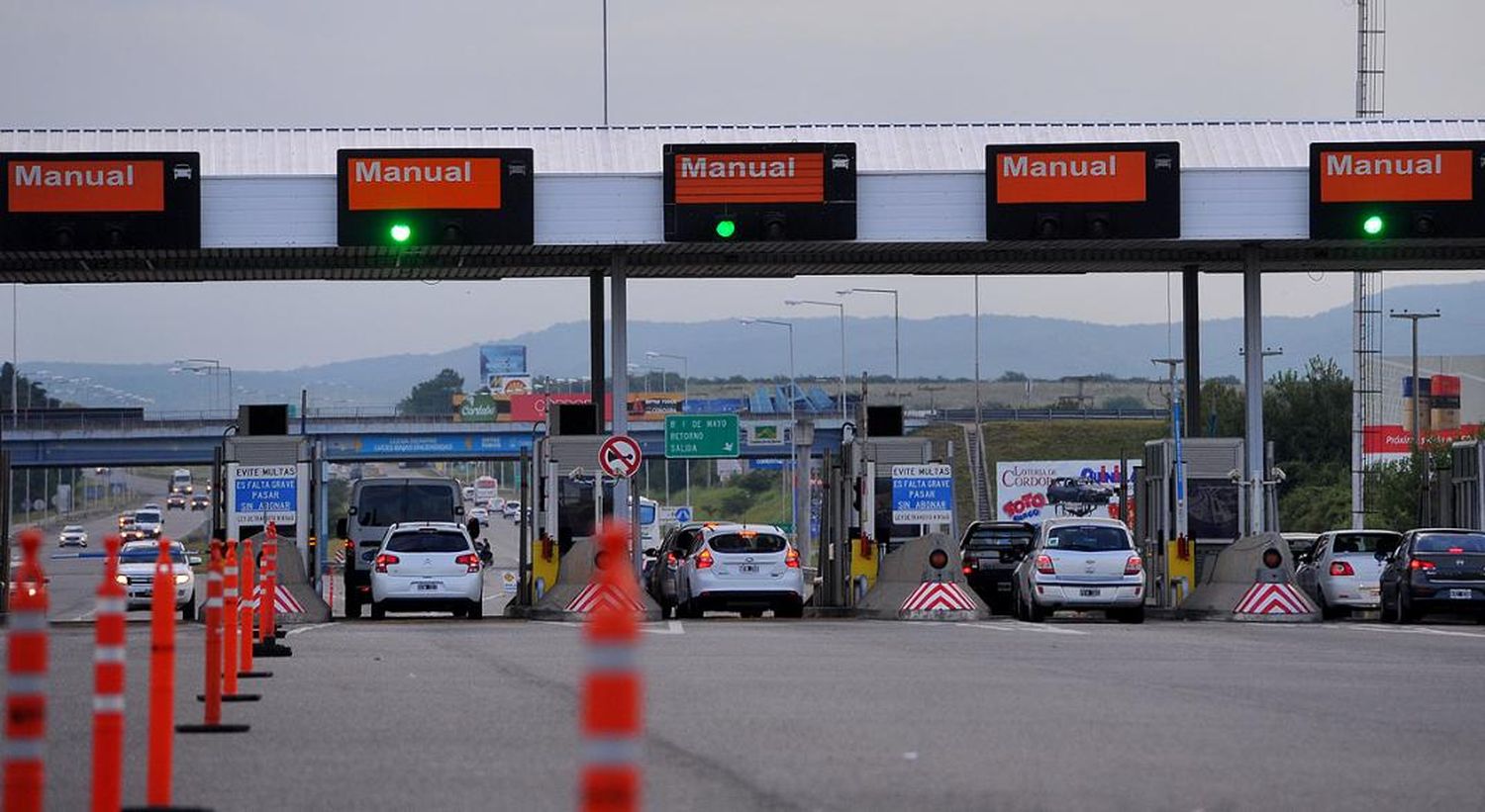 Desde abril suben un 200% los peajes en rutas nacionales de todo el país