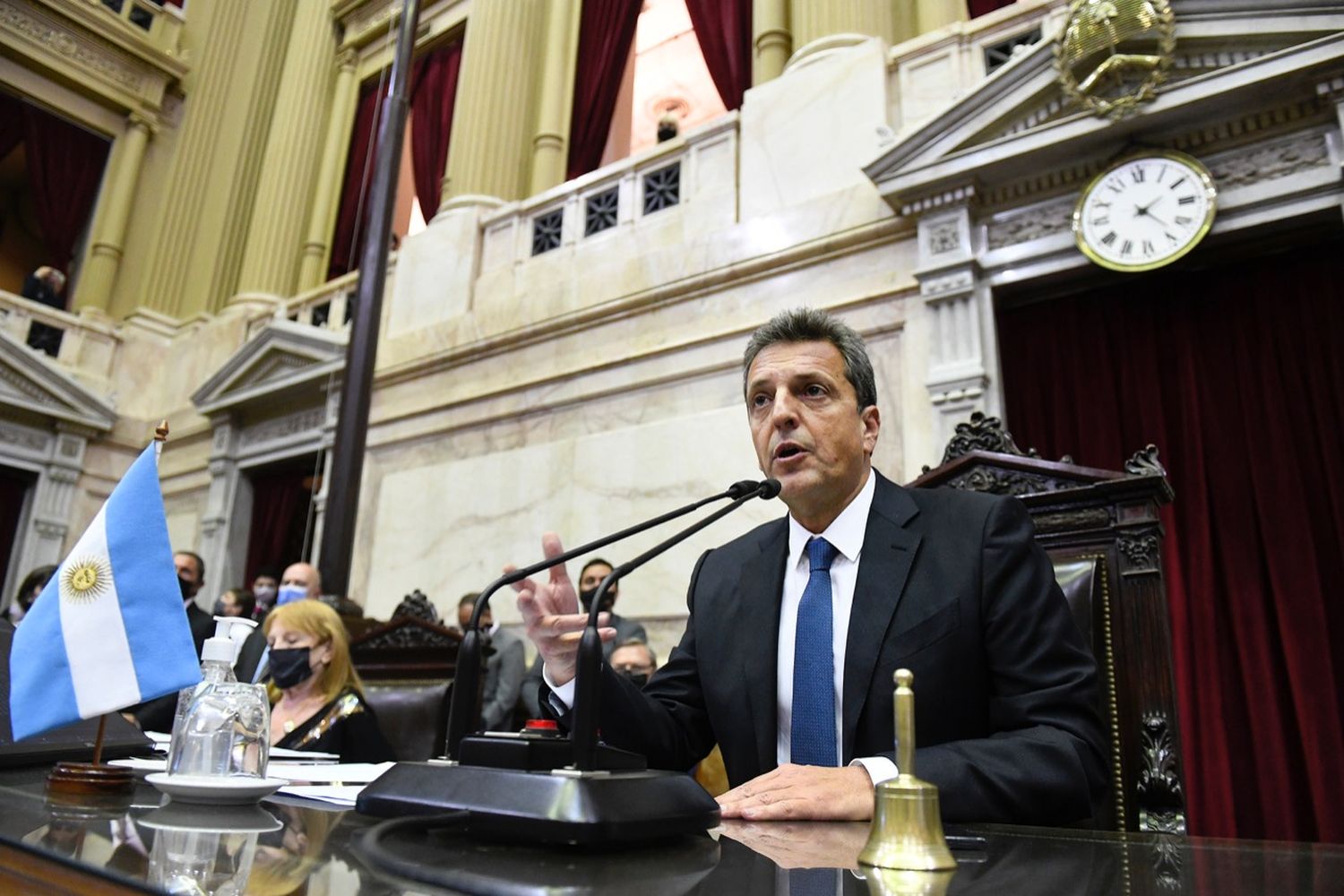 Massa: "El Frente de Todos no trajo el FMI a Argentina y ahora debe reestructurar la deuda"