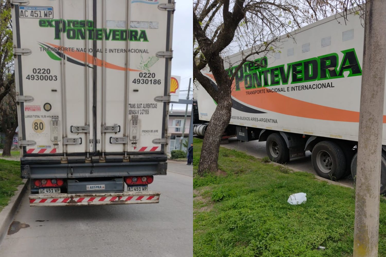 Dejó el camión mal estacionado y se fue a pescar a Vuelta de Obligado