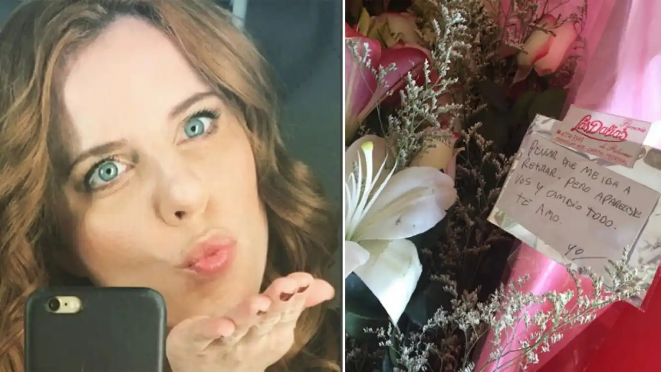 Kämpfer recibió un ramo de flores de Rial y lanzó un extraño mensaje 