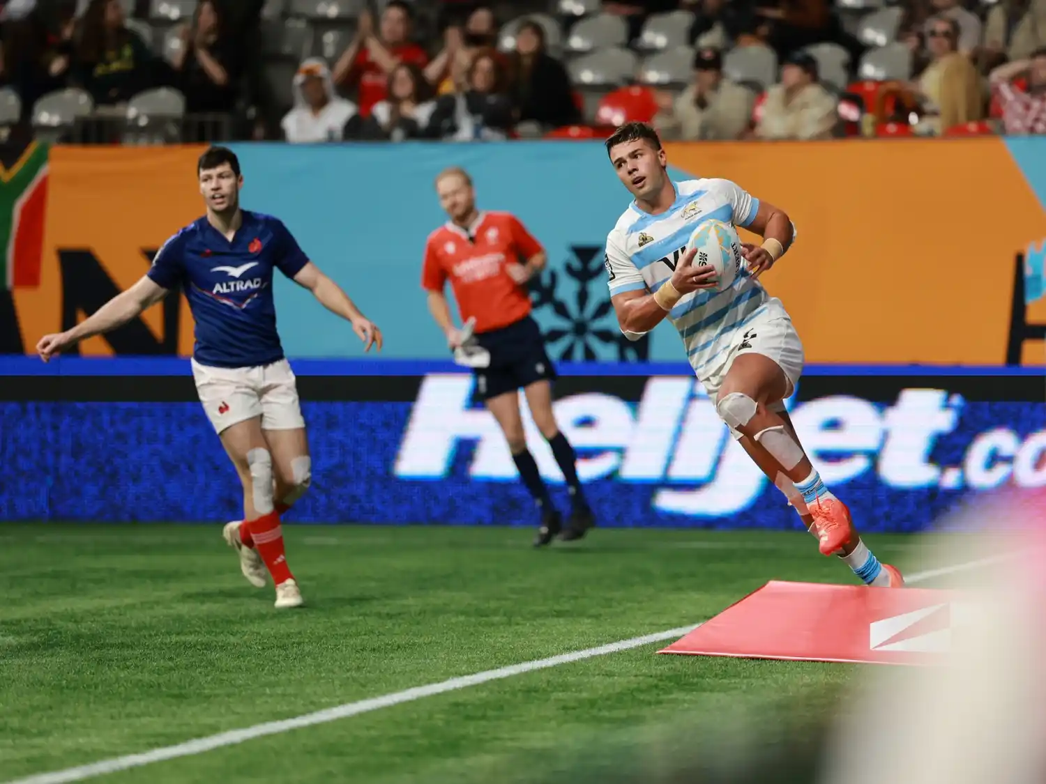 Los Pumas 7s superaron a Francia y siguen invictos