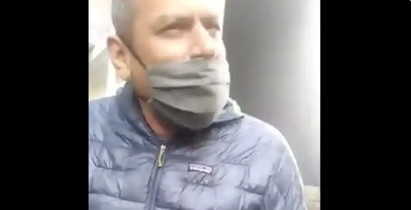 MULTAN a hombre que atacó a venezolano en Perú y quedó expuesto en las redes